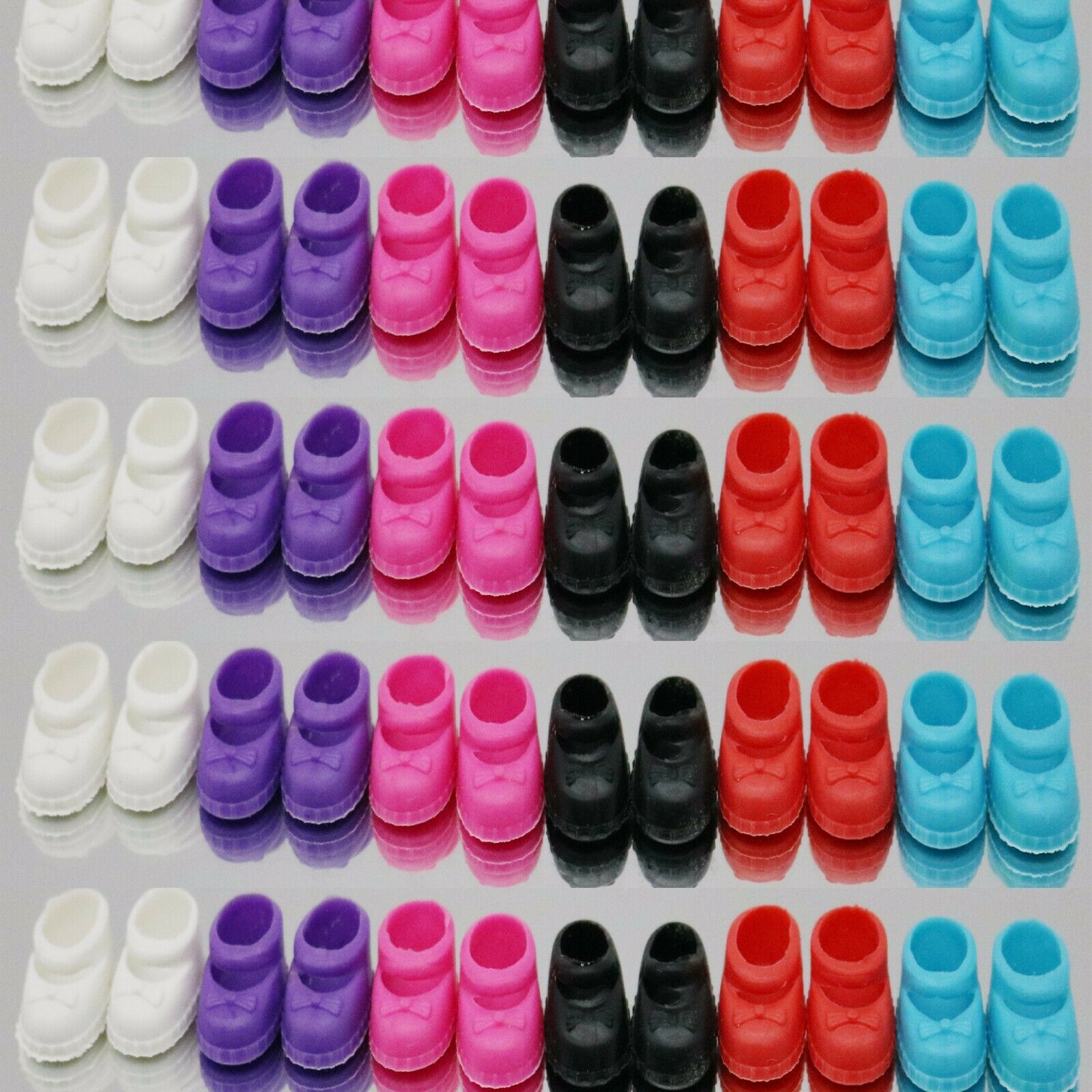 2020  New  60 Paris Six  Color Doll Shoes（shoe Length: 15mm Long） For Kelly Doll