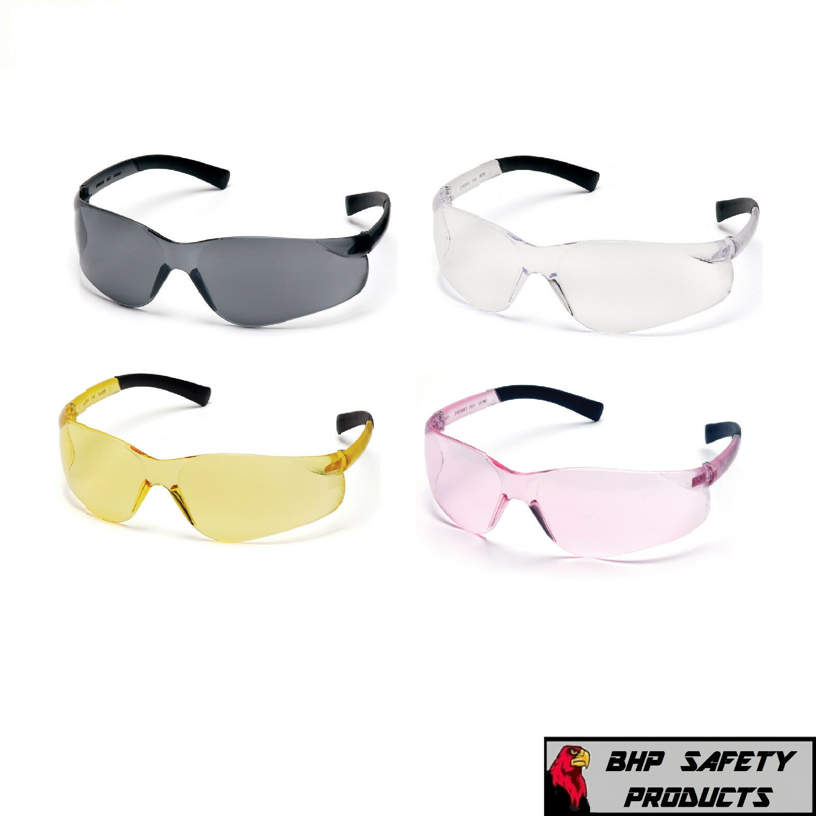 Pyramex Mini Ztek Safety Glasses Small Size Womens / Youth Choose Your Color