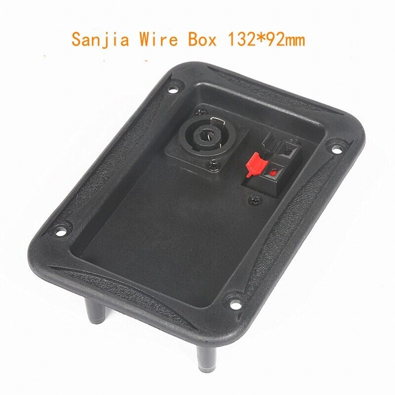 1pcs 132×92mm Kalong Female Socket Wire Clip Socket Speaker Junction Box