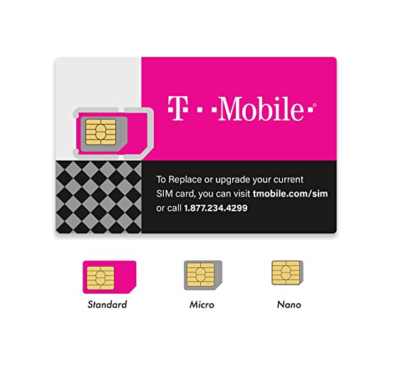 Brand New T-mobile Triple Cut Sim Card For New Activation No Issues