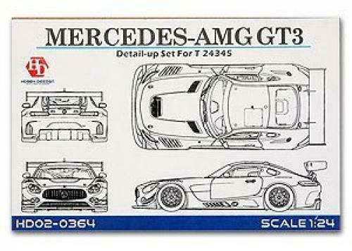 Hobby Design 1/24 Mercedes Benz Amg Gt3 Etching Parts Set For Tamiya Jp 5368