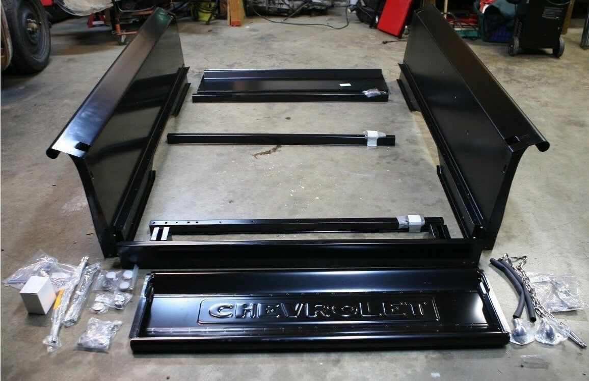 Complete Bed Kit Chevy 1951 1952 1953 Chevrolet Short Bed Stepside Truck Wood