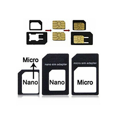 Nano Sim Adapter - Nano Sim Card To Micro Sim - Standard Sim Adapter For Iphone